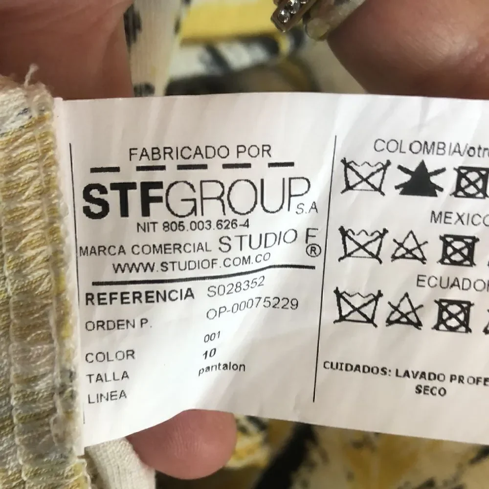 Studio F wide leg pants